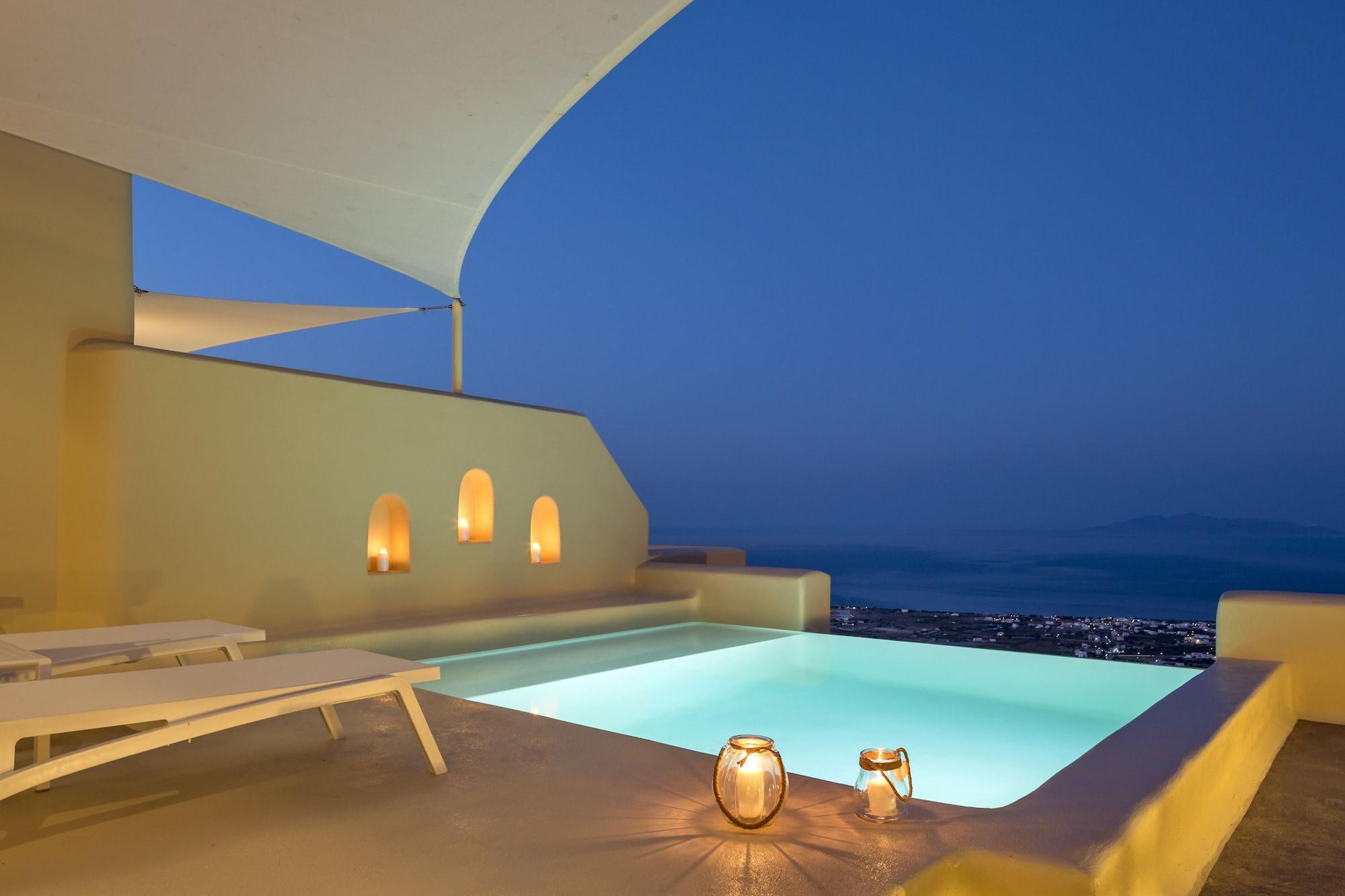 Skyfall Suites - Adults Only Pyrgos Kallistis Екстер'єр фото